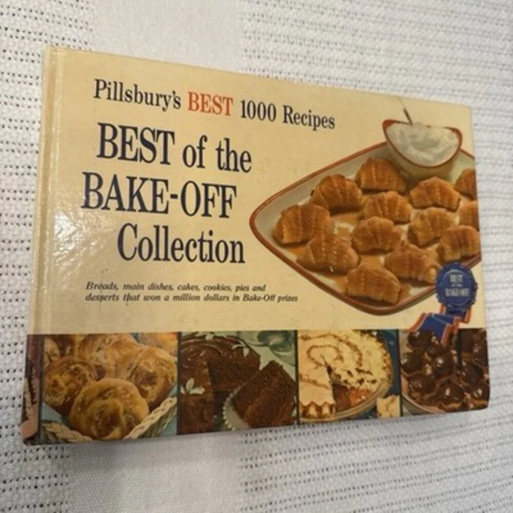 PILLSBURY's BEST OF THE BAKE-OFF COLLECTION Hardcover Book (c) 1959 1000 Recipes